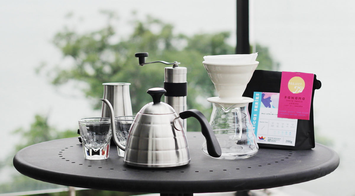 bo dung cu pour over flavor maker white 5