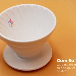 Pheu pha ca phe v60 sensai matte pure white 1