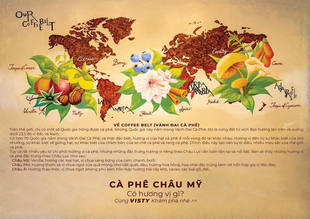 com bo ca phe chau my