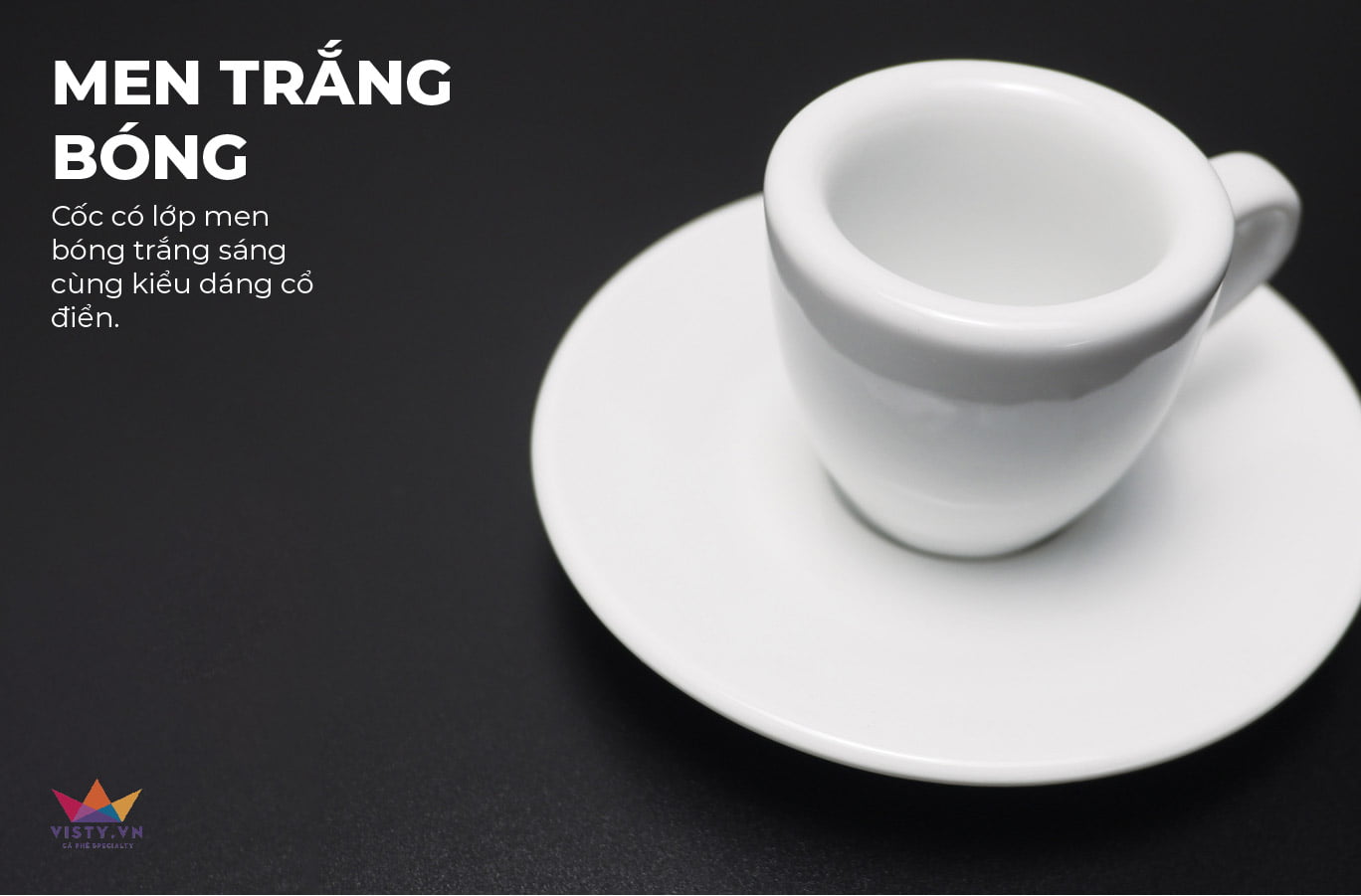 coc espresso gom su trang men noi dia trung