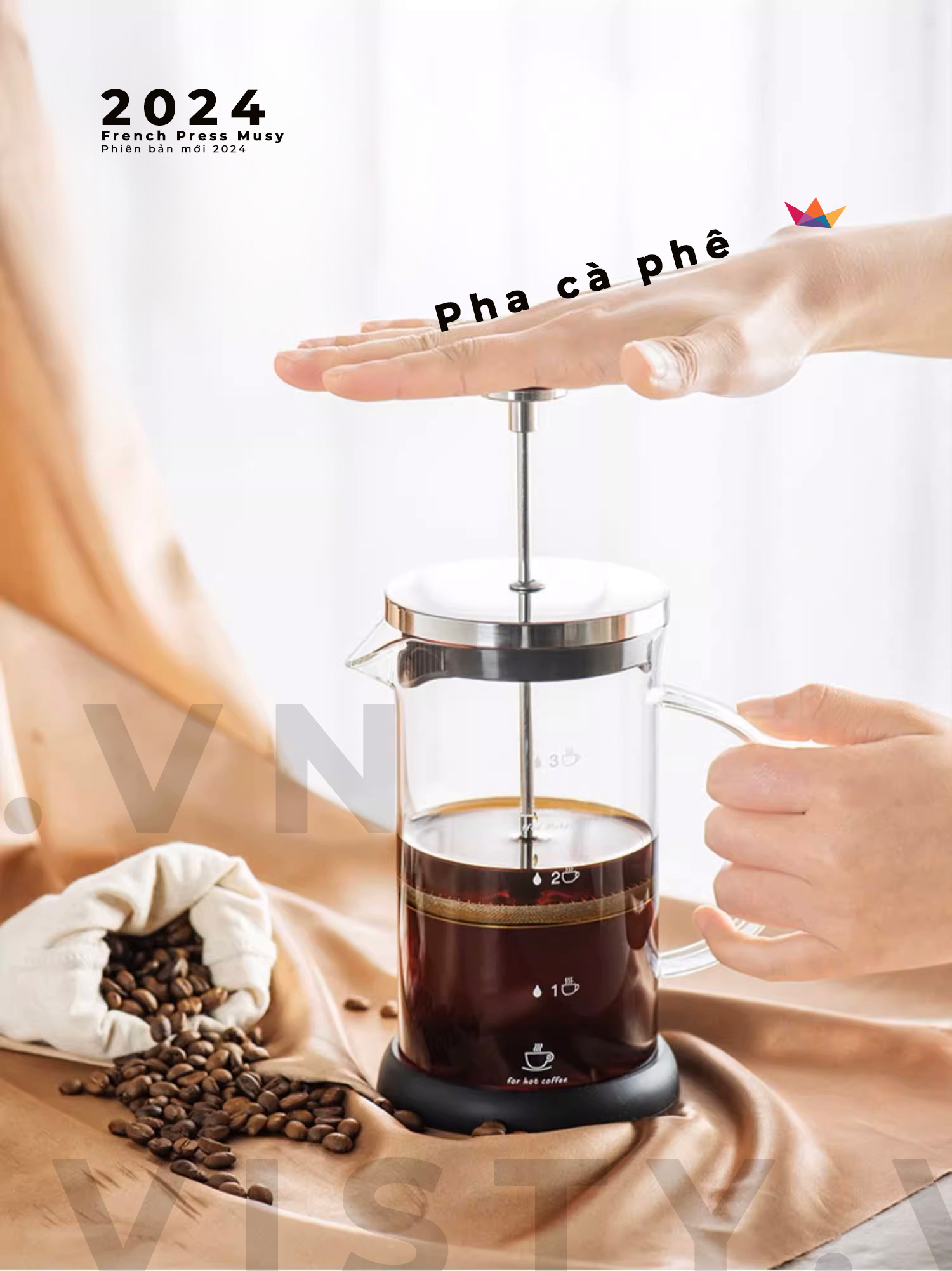 binh pha ca phe french press 2024 5