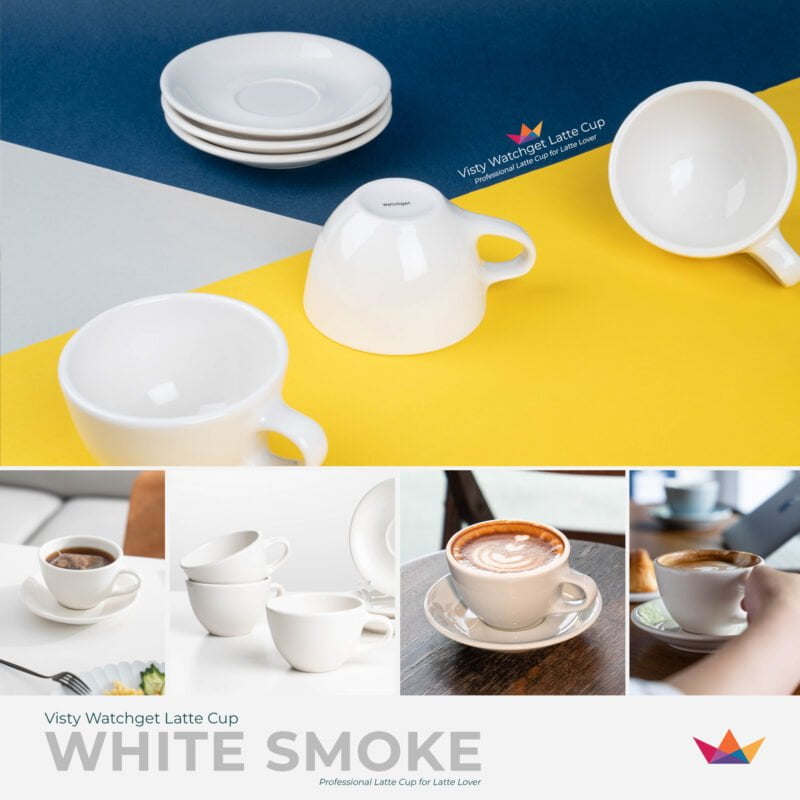 coc ca phe latte chuyen nghiep visty watchget 12 white smoke 1