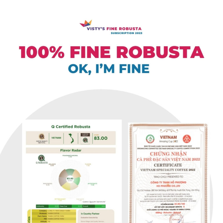 fine robusta subscription visty 22